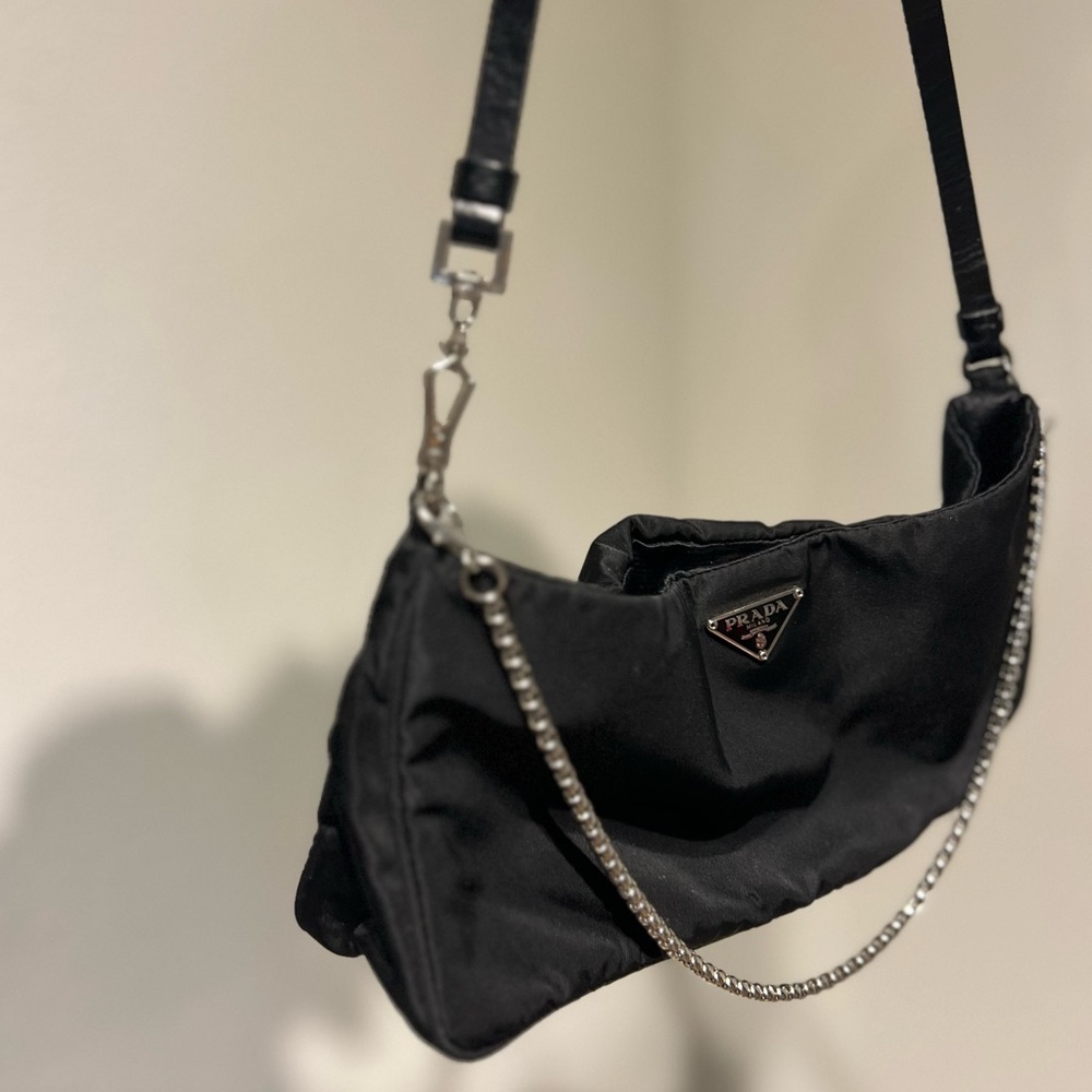 Authentic Mini Nylon Prada Shoulder Bag - Like New - image 3